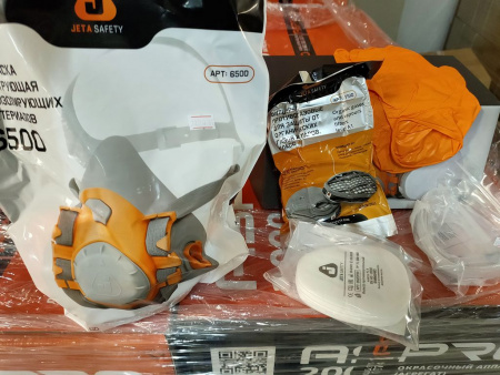 Комплект для защиты дыхания JETA SAFETY J-SET 6500-L - Фото
