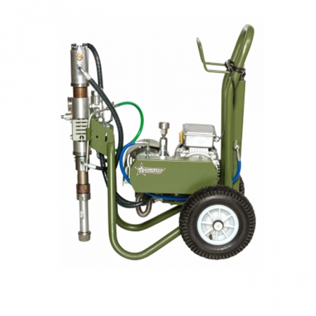 Окрасочный аппарат Командир с бензиновым приводом - Фото