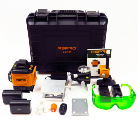 Лазерный уровень / нивелир ASPRO LL4D - Фото