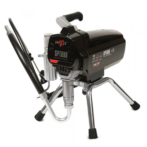 Безвоздушная электрическая окрасочная установка HYVST SPT 690 - Фото