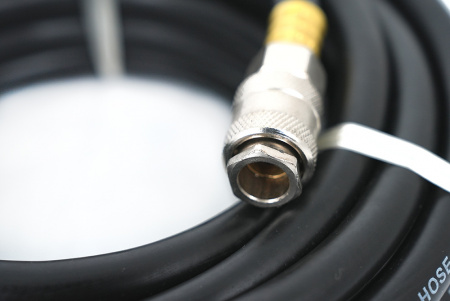 Воздушный шланг с быстросъемами 10м Schtaer SCH-7501-10F - Фото