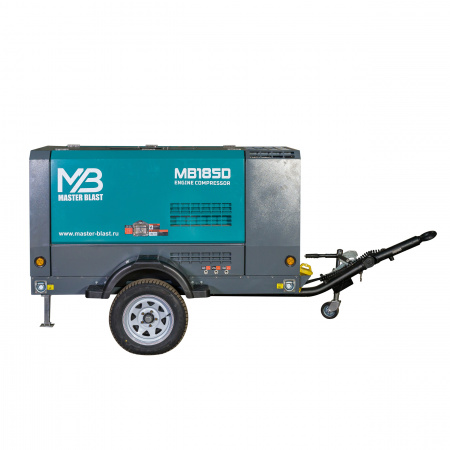 Винтовой компрессор Master Blast MB185D (дизельный) - Фото