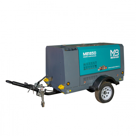 Винтовой компрессор Master Blast MB185D (дизельный) - Фото