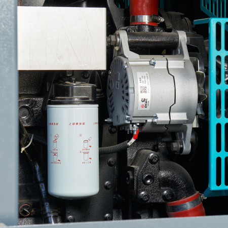 Винтовой компрессор Master Blast MB390D-15 (дизельный) - Фото