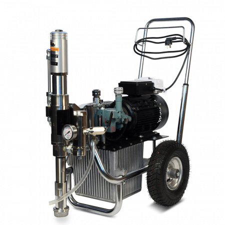 Безвоздушный окрасочный аппарат HYVST SPT8200E - Фото