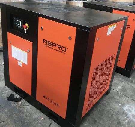 Винтовой компрессор ASPRO AS-2.9/8B, 18.5 КВТ