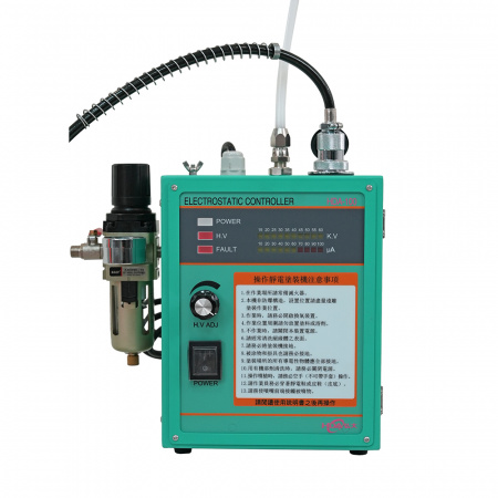 *HDA-100B электростатическая окрасочная установка(пистолет, блок, насос, шланги, кабель 10 метров) - Фото