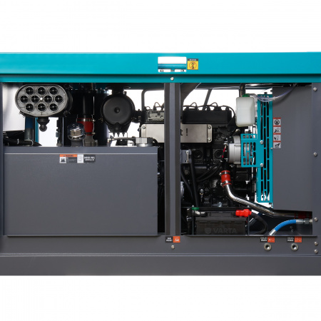 Master Blast MB-185B-7 винтовой дизельный компрессор - Фото