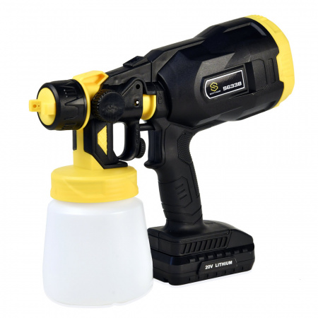 Schtaer S633B-18 аккумуляторный окрасочный пистолет, DC18V, 120W, сопло 1.8 - Фото