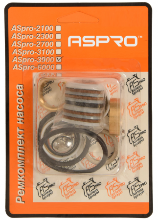 Ремкомплект насоса окрасочного аппарата ASPRO-3900