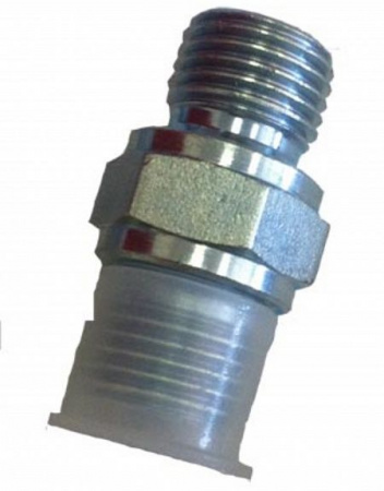 Переходник 1/2" на 3/8" (штуцер, адаптер, переходник) соединение для шлангов высокого давления - Фото