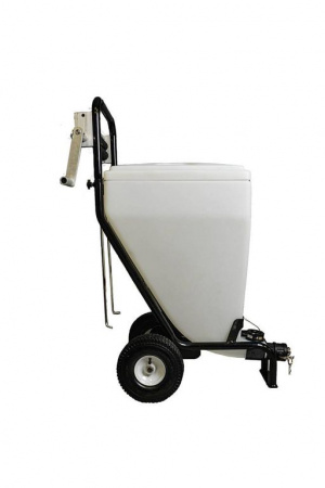 Бункер шпаклевочный ASPRO (100 литров в комплекте с роликом) - Фото