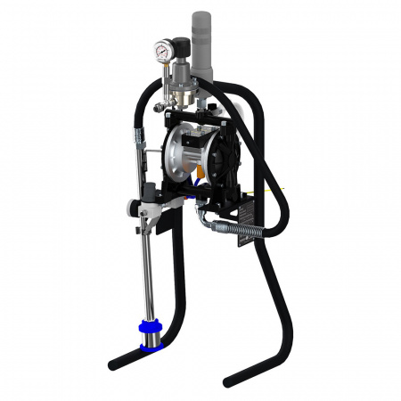 SAGOLA DM 1/300 на тележке, с заборником и регулятором давления - Фото