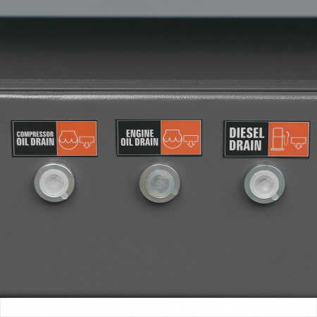 Винтовой компрессор Master Blast MB275B+AC (дизельный с осушителем) - Фото