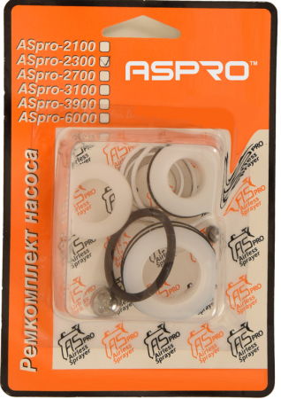 Ремкомплект насоса окрасочного аппарата ASPRO-2300