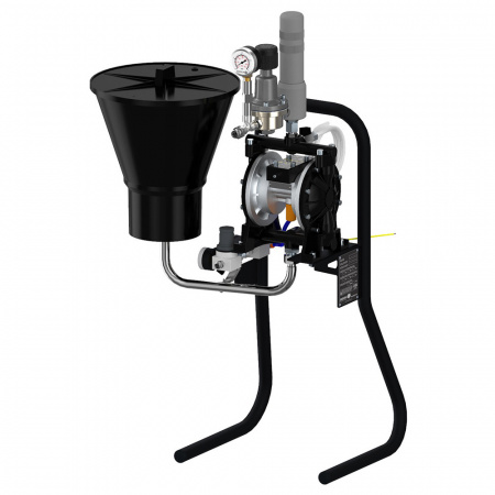 SAGOLA DM 1/300 на тележке, с заборником и регулятором давления - Фото