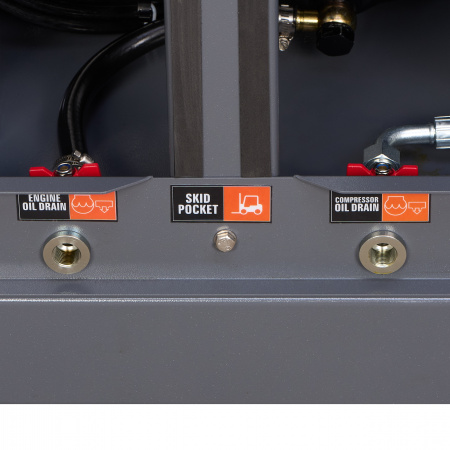 Master Blast MB-210B-10 винтовой дизельный компрессор - Фото