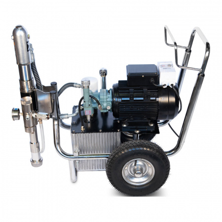 Безвоздушный окрасочный аппарат HYVST SPT8200E - Фото