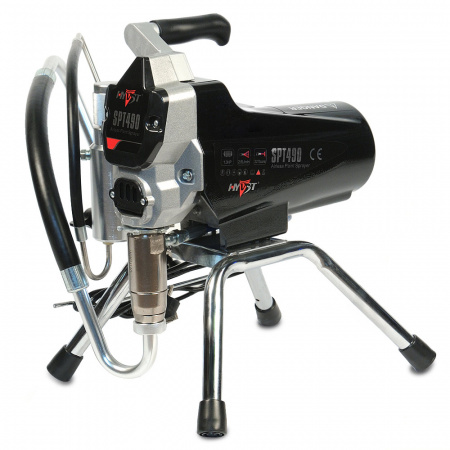 Безвоздушная электрическая окрасочная установка HYVST SPT 490 - Фото