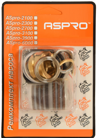 Ремкомплект насоса окрасочного аппарата ASPRO-6000