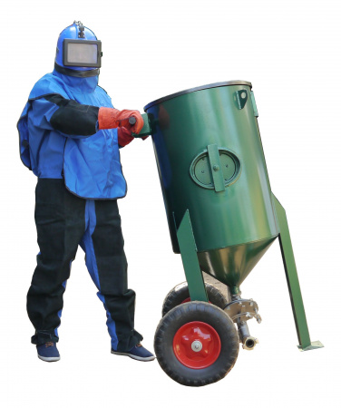 Пескоструйная установка напорного типа «МВ» 200 Master Blast - Фото