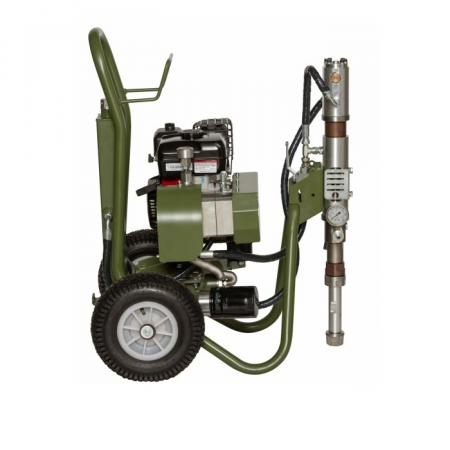 Окрасочный аппарат Командир с бензиновым приводом - Фото