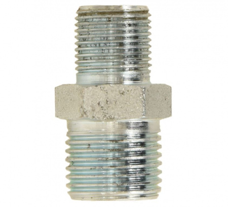 Переходник 1/2" на 3/8" (штуцер, адаптер, переходник) соединение для шлангов высокого давления - Фото