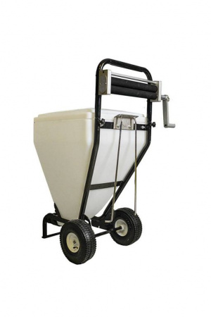 Бункер шпаклевочный ASPRO (100 литров в комплекте с роликом) - Фото