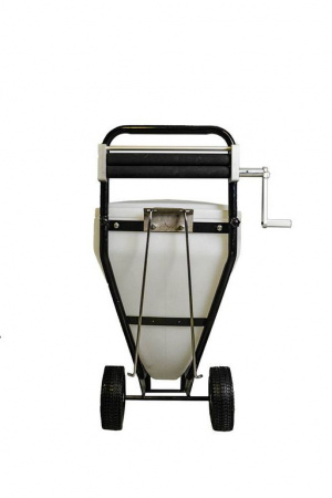 Бункер шпаклевочный ASPRO (100 литров в комплекте с роликом) - Фото