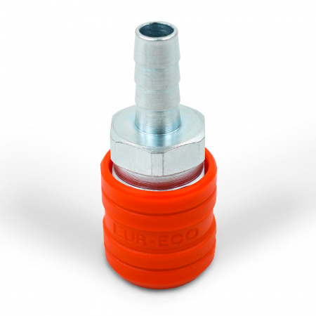 Внутреннее быстросъемное соединение SAGOLA повышенной долговечности (мама) с внутренним диаметром 10 мм (елочка) - Фото