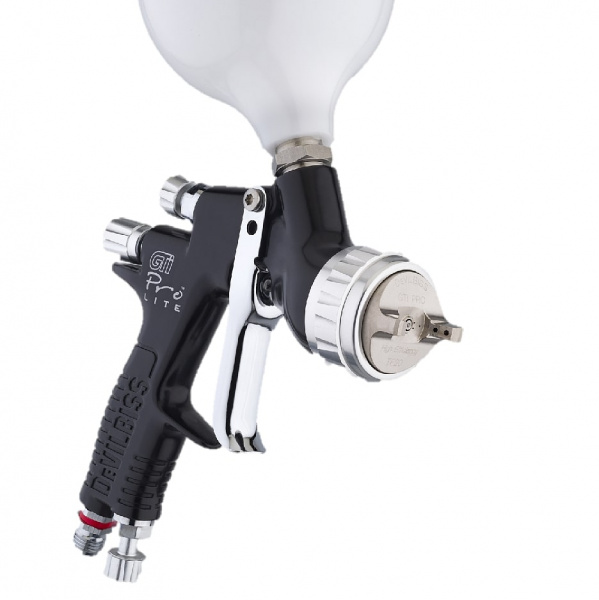 Краскопульт пневматический DeVILBISS GTI PRO LITE T110 2,0 мм черный - Фото