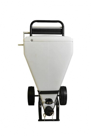 Бункер шпаклевочный ASPRO (100 литров в комплекте с роликом) - Фото