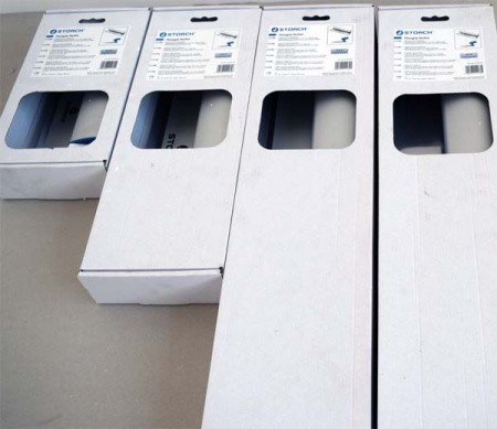 Шпатель 250 мм STORCH со сменными лезвиями FLEXOGRIP ALUSTAR - Фото