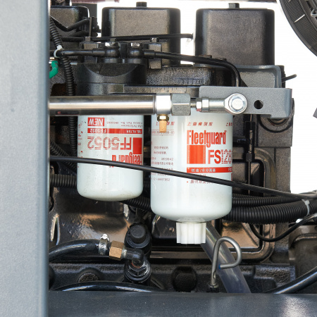 Винтовой компрессор Master Blast MB390D-7 (дизельный) - Фото