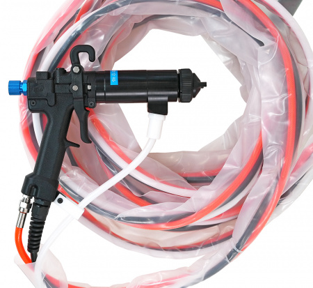 *HDA-100B электростатическая окрасочная установка(пистолет, блок, насос, шланги, кабель 10 метров) - Фото