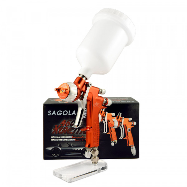 Краскопульт пневматический Sagola 4600 Xtreme CLEAR 1,2XL - Фото