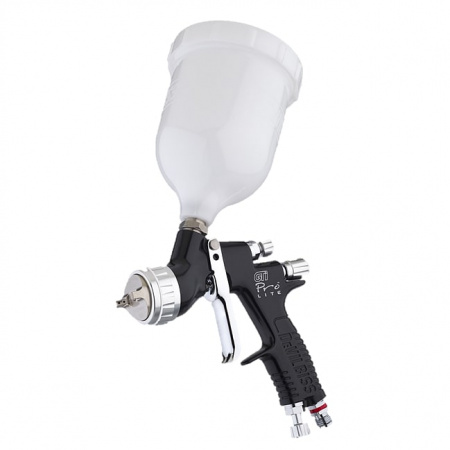 Краскопульт пневматический DeVILBISS GTI PRO LITE HV30 1,2 мм черный - Фото