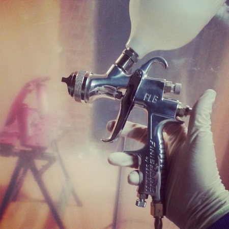 Краскопульт пневматический DeVilbiss FLG-G5-13 Finish Line - Фото