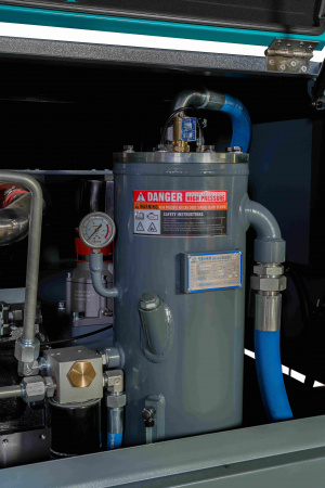 Винтовой компрессор Master Blast MB-190D-7+AC (дизельный с осушителем) - Фото